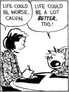 Panel Calvin und Hobbes